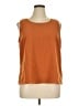 Travelsmith 100% Polyester Orange Sleeveless Top Size XL (petite) - photo 1