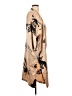 Ann Taylor 100% Polyester Tan Trenchcoat Size XS - photo 4