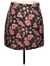 Ann Taylor LOFT Floral Black Casual Skirt Size 12 - photo 2