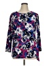 Kasper Purple 3/4 Sleeve Blouse Size XL - photo 1