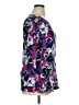 Kasper Purple 3/4 Sleeve Blouse Size XL - photo 4