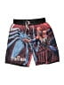 Marvel 100% Polyester Red Board Shorts Size 6/7 - photo 1