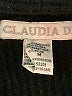 Claudia D. Black Cardigan Size M - photo 7