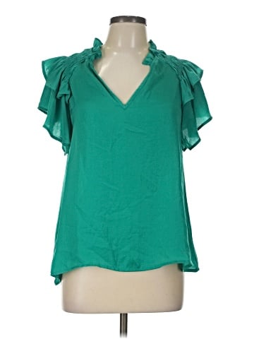 Glam Short Sleeve Blouse (view 1)