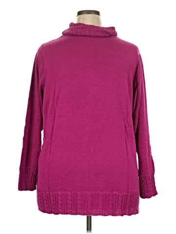 Denim & Co Turtleneck Sweater (view 2)