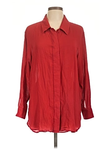 Universal Standard Long Sleeve Blouse (view 1)