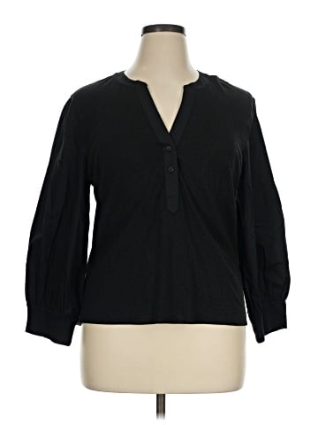 Banana Republic Factory Store 3/4 Sleeve Blouse (view 1)