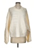 Abercrombie & Fitch Chevron-herringbone Ivory Pullover Sweater Size S - photo 1