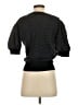 Evereve 100% Cotton Chevron-herringbone Black Pullover Sweater Size S - photo 2