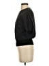 Evereve 100% Cotton Chevron-herringbone Black Pullover Sweater Size S - photo 5