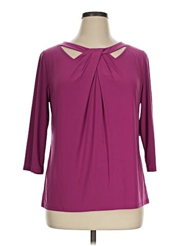 Kasper 3/4 Sleeve Top (view 1)