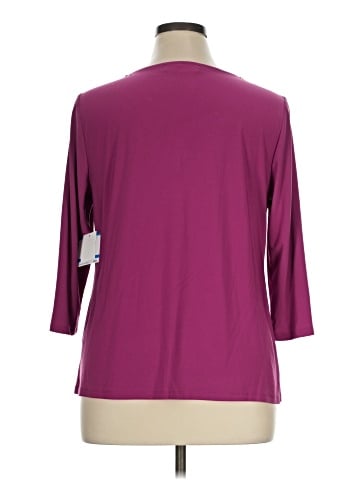 Kasper 3/4 Sleeve Top (view 2)
