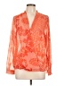 Yoana Baraschi Orange Long Sleeve Blouse Size L - photo 1