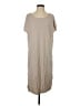 Double Zero Solid Tan Casual Dress Size S - photo 1