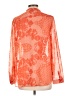 Yoana Baraschi Orange Long Sleeve Blouse Size L - photo 2