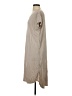 Double Zero Solid Tan Casual Dress Size S - photo 5
