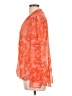 Yoana Baraschi Orange Long Sleeve Blouse Size L - photo 5