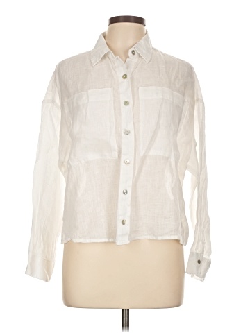 Cynthia Rowley Long Sleeve Button-Down Shirt (view 1)