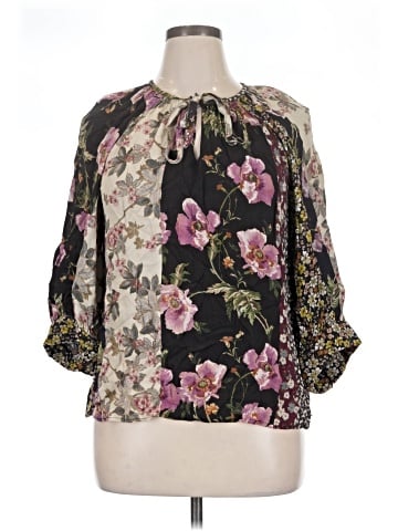 Karen Kane 3/4 Sleeve Blouse (view 1)