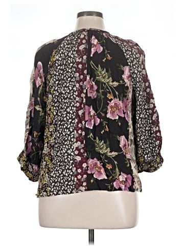 Karen Kane 3/4 Sleeve Blouse (view 2)