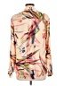 HD in Paris 100% Polyester Tan Long Sleeve Blouse Size 12 - photo 2