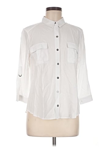 DR2 3/4 Sleeve Button-Down Shirt (view 1)