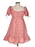 Thirty/Thirty 100% Polyester Checkered-gingham Red Casual Dress Size S - photo 2