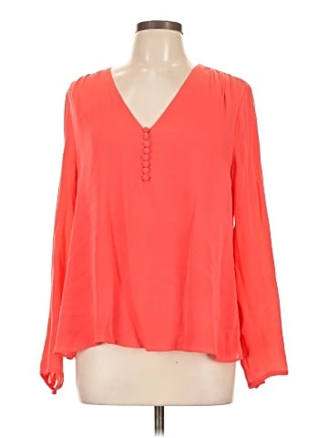 J.Crew 3/4 Sleeve Silk Top (view 1)