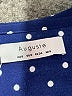 Auguste Polka Dots Blue Casual Dress Size 4 - photo 7