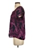 George 100% Polyester Purple Short Sleeve Blouse Size S - photo 5