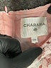Charabia 100% Polyester Paisley Ivory Pink Dress Size 12 - photo 3
