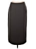 Kasper 100% Polyester Solid Black Formal Skirt Size 10 - photo 1