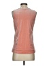 White House Black Market Orange Sleeveless Top Size S - photo 2