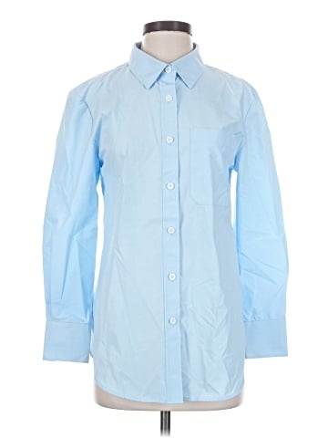 Unbranded Long Sleeve Button-Down Shirt (view 1)