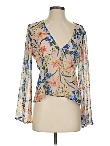 House of Harlow 1960 X Revolve 3/4 Sleeve Blouse (view 1)