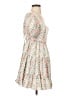 Mable 100% Cotton Floral White Cocktail Dress Size M - photo 4