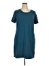 32 Degrees Solid Teal Casual Dress Size XL - photo 1