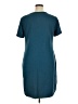 32 Degrees Solid Teal Casual Dress Size XL - photo 2