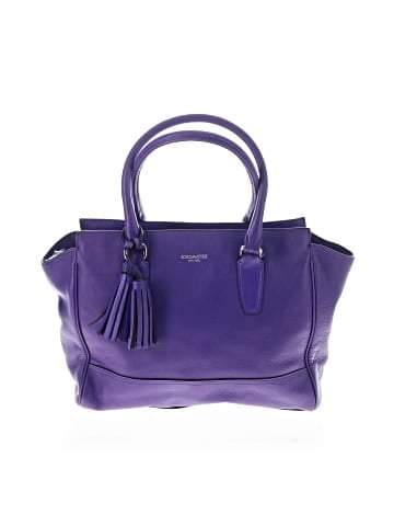 Coach Leather Tote (view 1)
