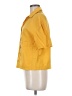 Unbranded Yellow 3/4 Sleeve Button-Down Shirt Size M - photo 5