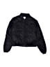Gap Kids 100% Nylon Hearts Black Track Jacket Size 10 - 11 - photo 1