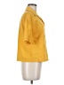 Unbranded Yellow 3/4 Sleeve Button-Down Shirt Size M - photo 4