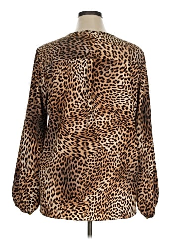 Ellen Tracy Long Sleeve Blouse (view 2)