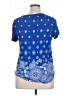 Westport Blue Short Sleeve Top Size XL - photo 2