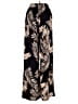 Unbranded Tropical Black Casual Pants Size XS (tall) - photo 2