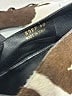 Prada Graphic Ivory Printed Leather Ballerina Flats Size EU 40 - photo 4