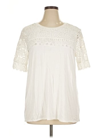 Adrianna Papell Short Sleeve Blouse (view 1)