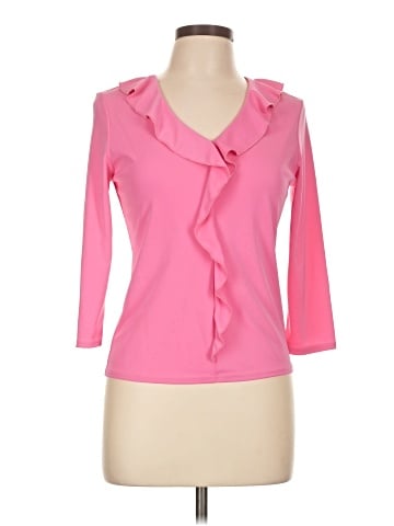 Kathie Lee 3/4 Sleeve Blouse (view 1)