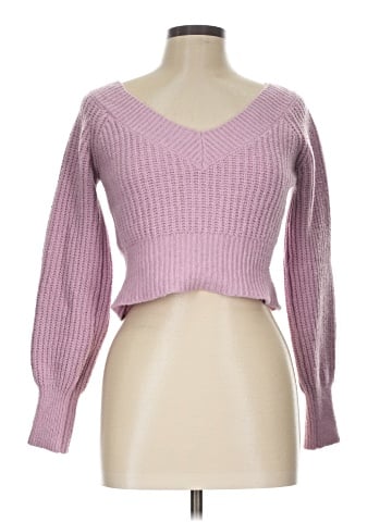 Happily Grey Pullover Sweater (view 1)