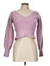 Happily Grey Pink Pullover Sweater Size L - photo 1
